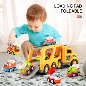Friction Powered Toy Trucks Construction Vehicles for Kids 5 Pack_ (2)